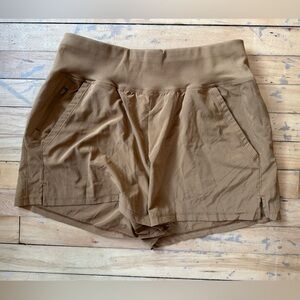 All in Motion Tan High Waist Athletic Shorts